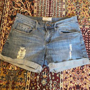 Heritage 1981 Cuffed Stretch Denim Shorts